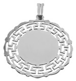 Silver Pendant   Astral Discl